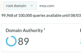 moz domain authority